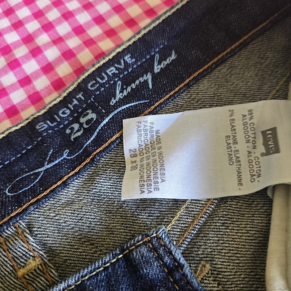 Levi's Skinny Boot Jeans sz 28 - Picture 5 of 7